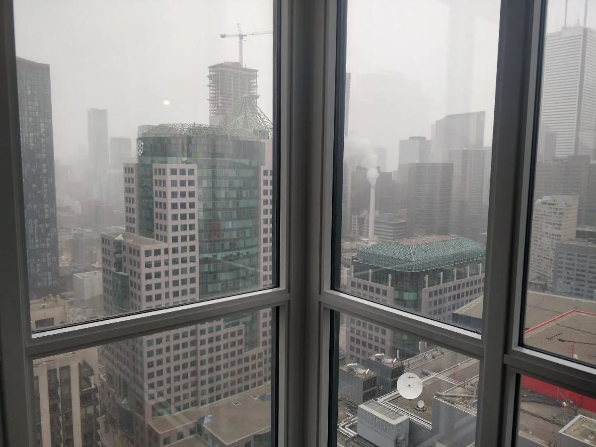 Entertainment District, Downtown Toronto - 300 Front 1 Bed 1 Bath, City View Apartment 0*,  Canada