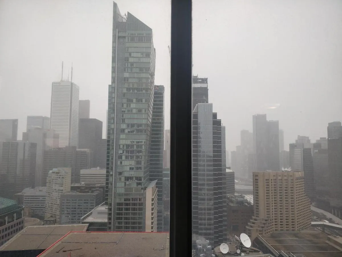 Apartmán Entertainment District, Downtown Toronto - 300 Front 1 Bed 1 Bath, City View